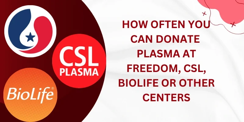 How Often You can donate Plasma in a Month